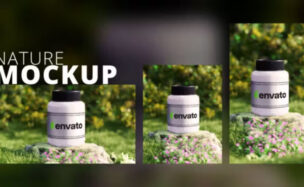 Videohive 3D Nature Product Mockup plus Vertical