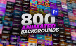 Videohive Animated Backgrounds Pack For Premiere Pro