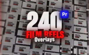 Videohive Animated Film Reel Overlays Pack For Premiere Pro