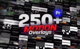 Videohive Animated Motion Overlays Pack For Premiere Pro