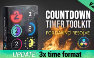 Videohive Countdown Timer Toolkit For DaVinci Resolve