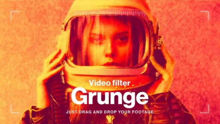 Videohive Grunge Video Filter Effect Template