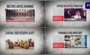 Videohive History On Newspaper For Premiere Pro