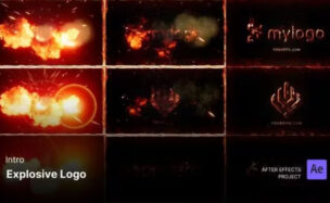 Videohive Intro/Opening – Explosive Logo After Effects Project Files