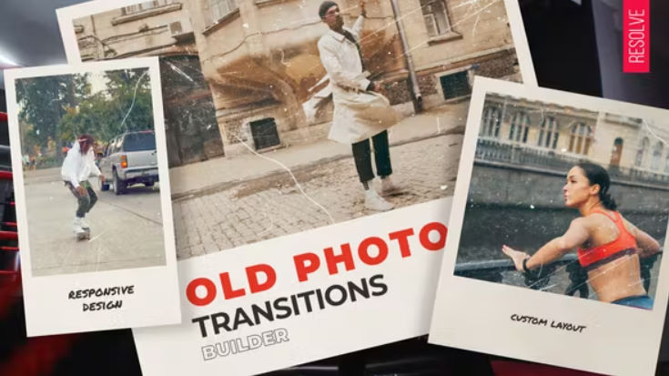 Videohive Old Photo Transitions