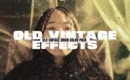 Videohive Old Vintage Grain Color Efects Pack