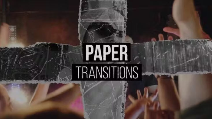 Videohive Paper Transition | 4K