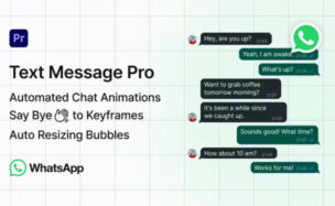 Videohive WhatsApp Text Message Pro