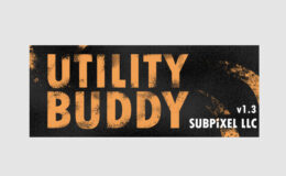 Aescripts Utility Buddy v1.3