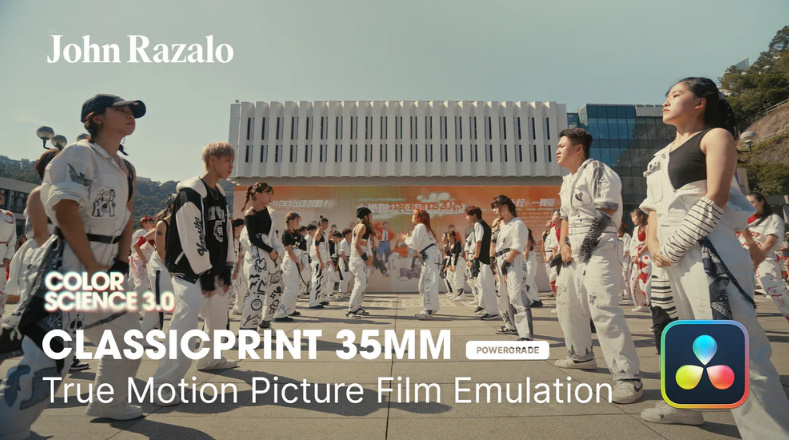 John Razallo ClassicPrint 35mm Film Emulation PowerGrade V5