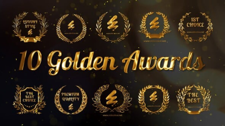 Videohive 10 Golden Awards