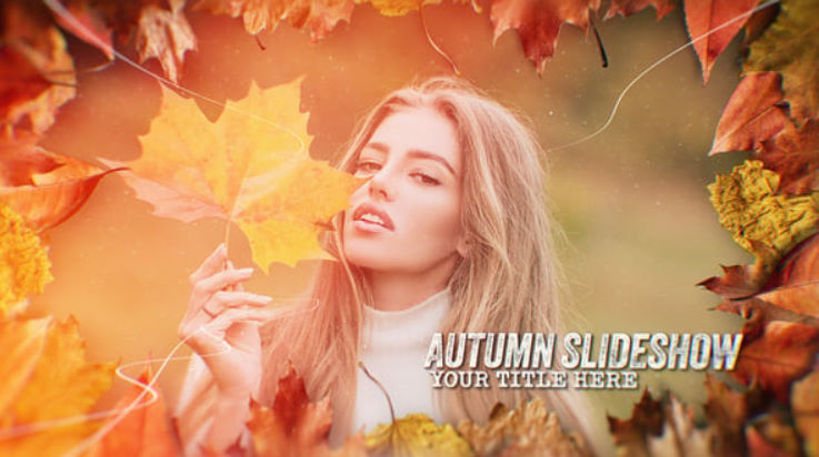 Videohive Autumn Slideshow