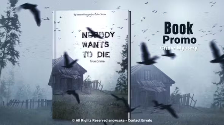 Videohive Book Promo Crime Mystery