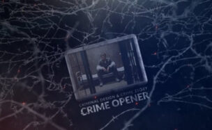 Videohive Crime Opener 54450084