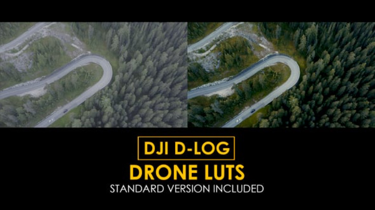 Videohive DJI D-Log LUTs