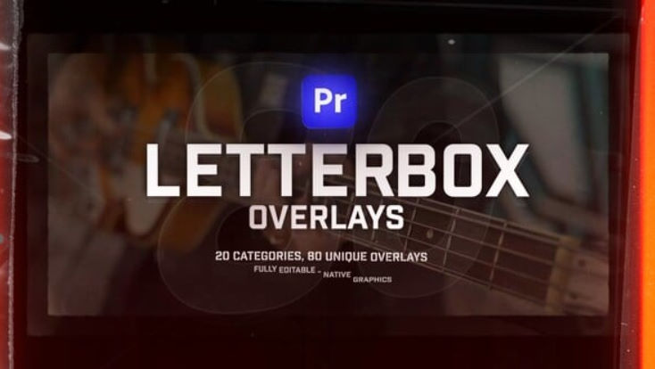 Videohive Film LetterBox Overlays Pack For Premiere Pro