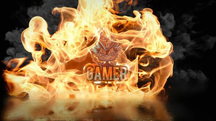 Videohive Fire Explosion Logo