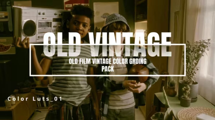 Videohive Old Film Vintage Luts Pack