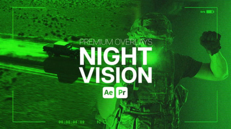 Videohive Premium Overlays Night Vision