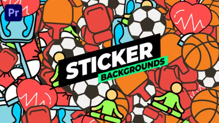 Videohive Sticker Backgrounds