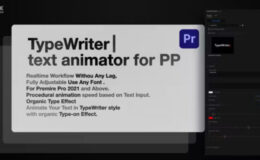 Videohive Typewriter Text Animator For Premiere Pro MOGRT