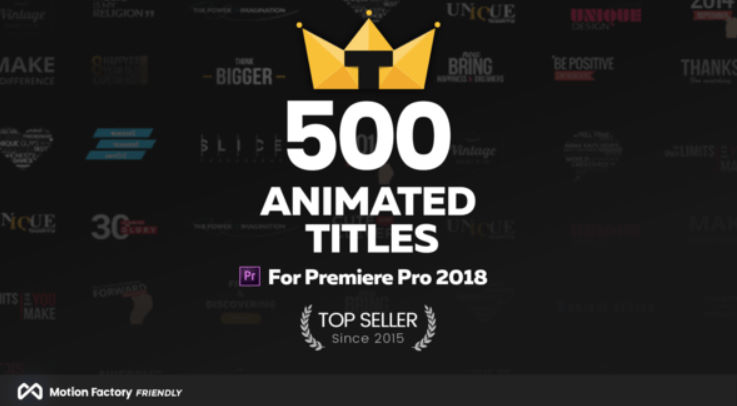 Videohive TypoKing | Animated Titles & Kinetic Typography Text for Premiere Pro