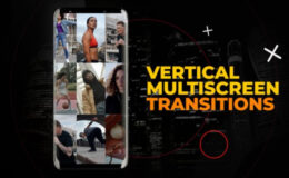 Videohive Vertical Multiscreen Transitions