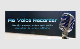 Aescripts Ae Voice Recorder v1.2