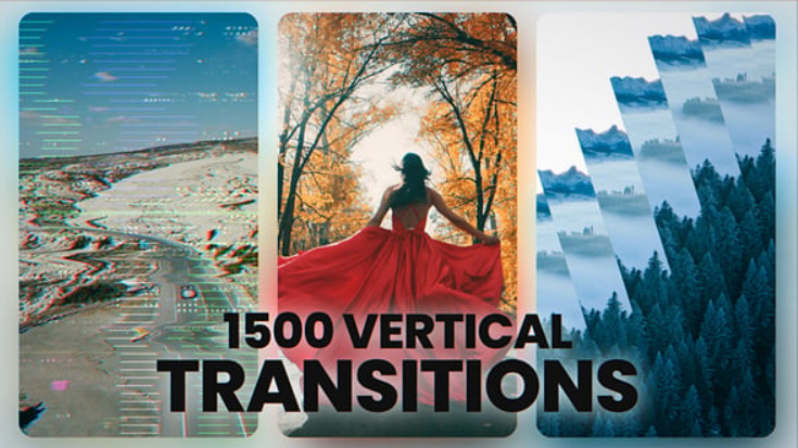 Videohive 1500+ Vertical Transitions