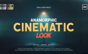 Videohive Anamorphic Cinematic Look