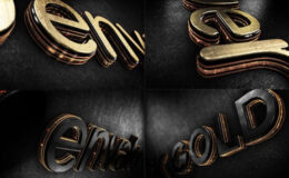 Videohive Black Gold Logo