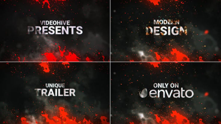 Videohive Blockbuster Trailer Teaser // Fire Powerful Trailer