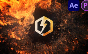 Videohive Fire Explosion Logo 4