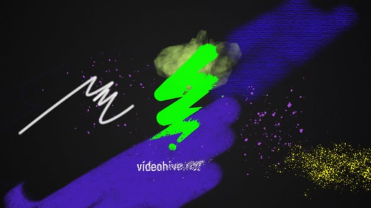 Videohive Grunge Glitch Reveal Logo