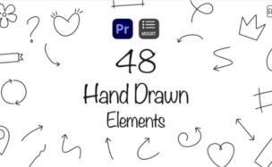 Videohive Hand Drawn Elements For Premiere Pro