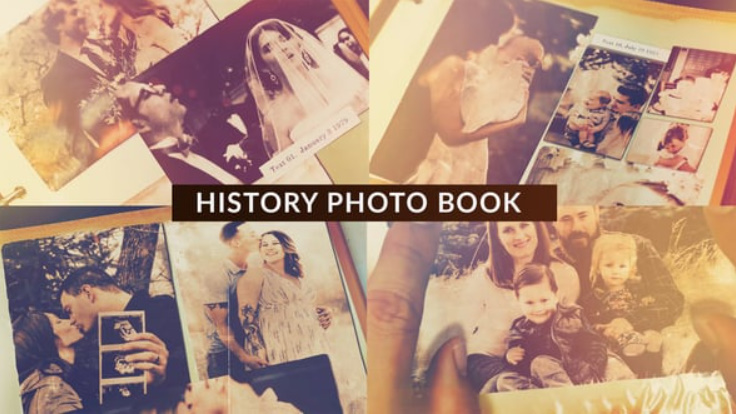 Videohive History Photo Book