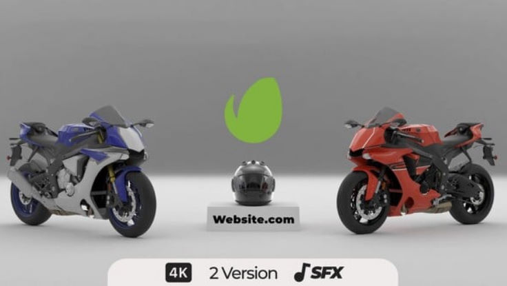 Videohive Motorbike Intro