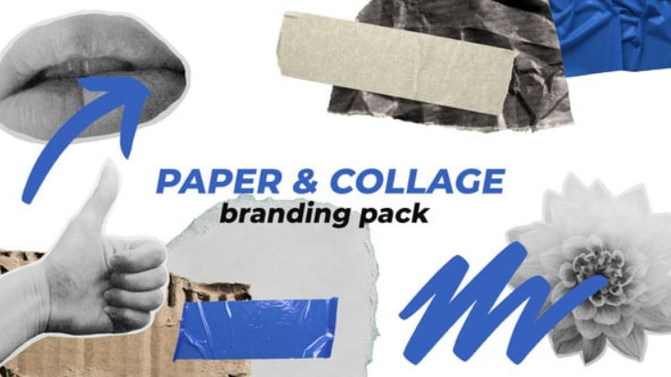 Videohive Paper & Collage Branding Pack