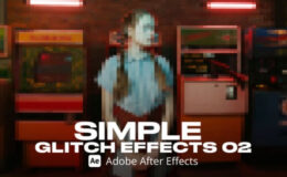 Videohive Simple Glitch Effect 02 Ae