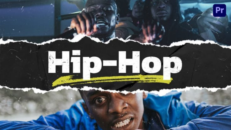 Videohive Urban Hip-Hop Intro 4K Mogrt