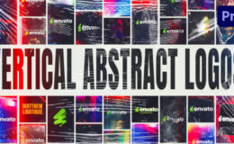 Videohive Vertical Abstract Logos