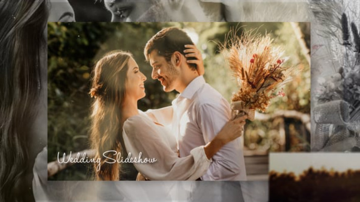 Videohive Wedding Photo Slideshow MOGRT 53355231