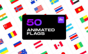 Videohive Animated Flags for Premiere Pro