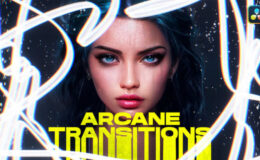 Videohive Arcane Tranisitions | DaVinci Resolve