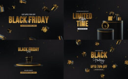 Videohive Black Friday Sale Pack Mogrt