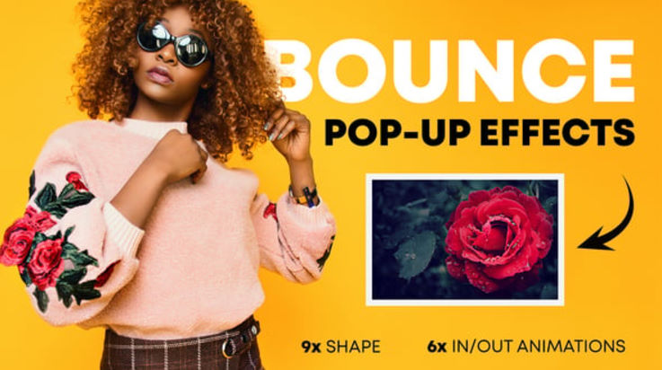 Videohive Bounce Pop Up Effects For Apple Motion