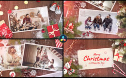 Videohive Christmas & New Year Slideshow Opener for DaVinci Resolve