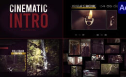 Videohive Cinematic Intro Slideshow for After Effects