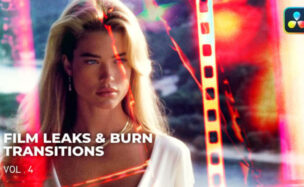 Videohive Film Leaks & Burn Transitions VOL. 4 | DaVinci Resolve