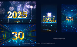 Videohive Golden Countdown 2025